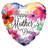 18" MOTHER'S DAY PAINTED FLOWERS HELIUM FOIL BALLOON