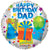 18” Dad Birthday Helium Foil Balloon